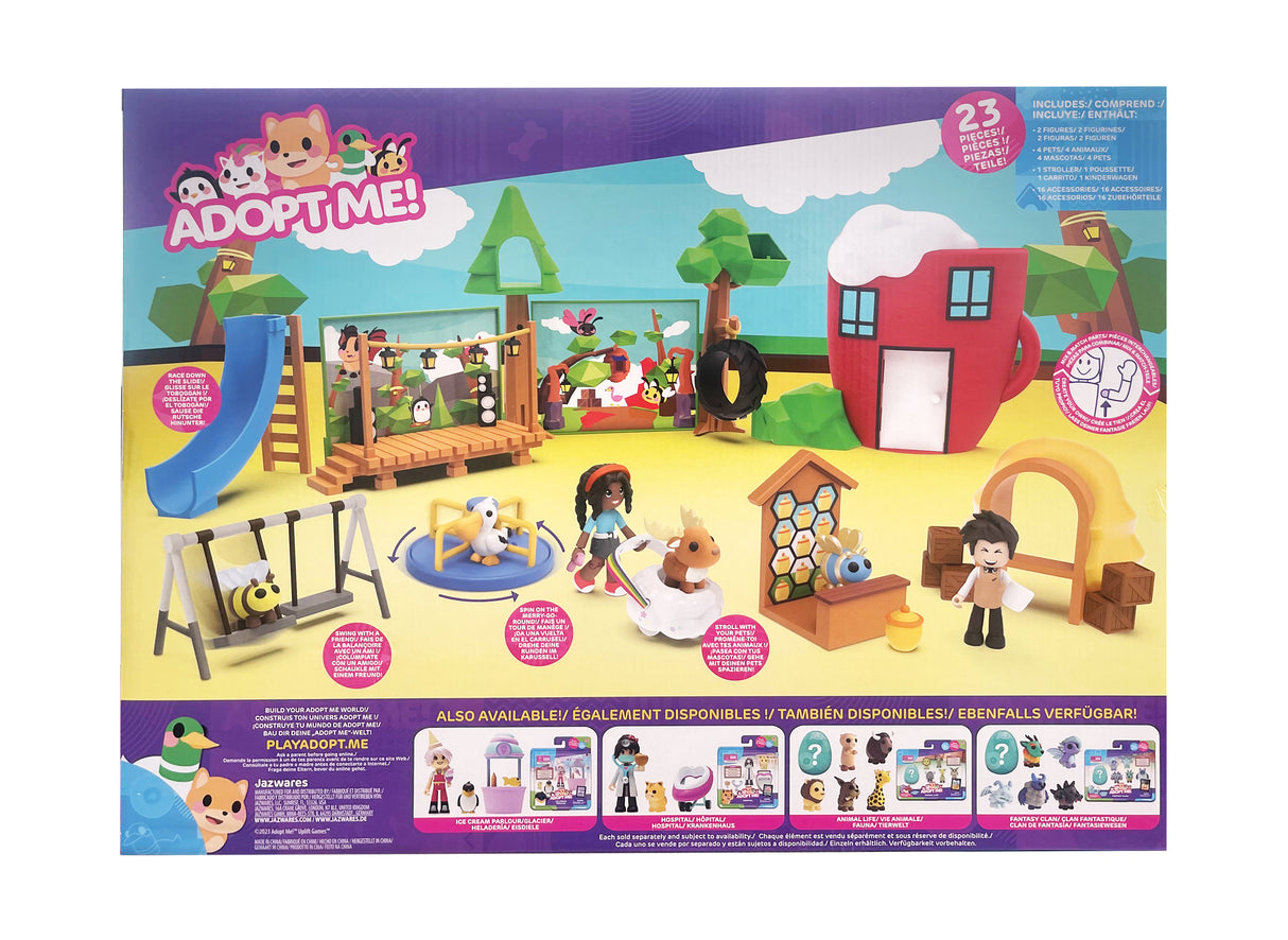 Adopt Me! Coffee Shop and Park Playset