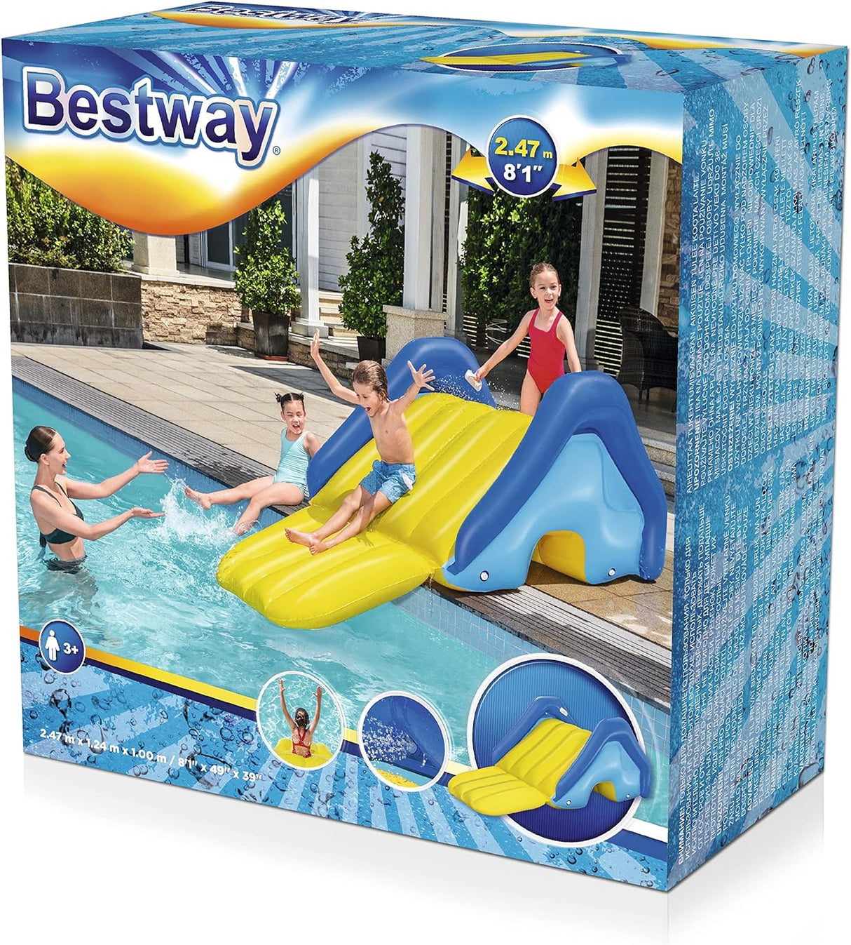 Bestway Bouncer Water Slide 247x124x100cm