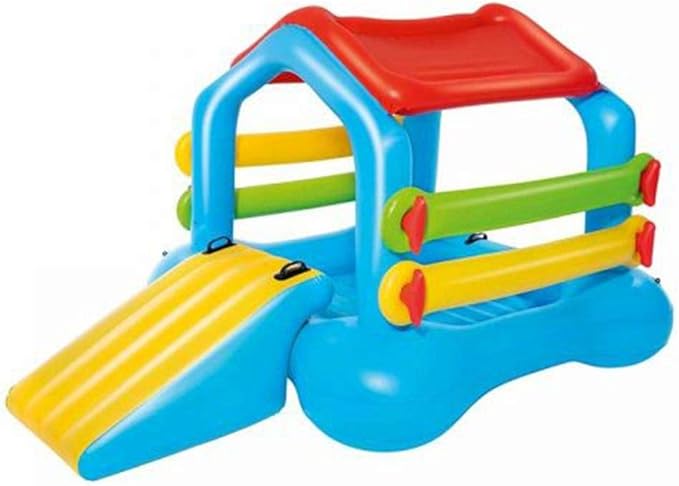Bestway Bouncer Island With Slide 174X279X144