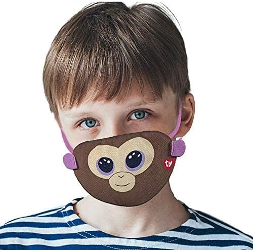 Ty Mask Monkey Coconut Brown