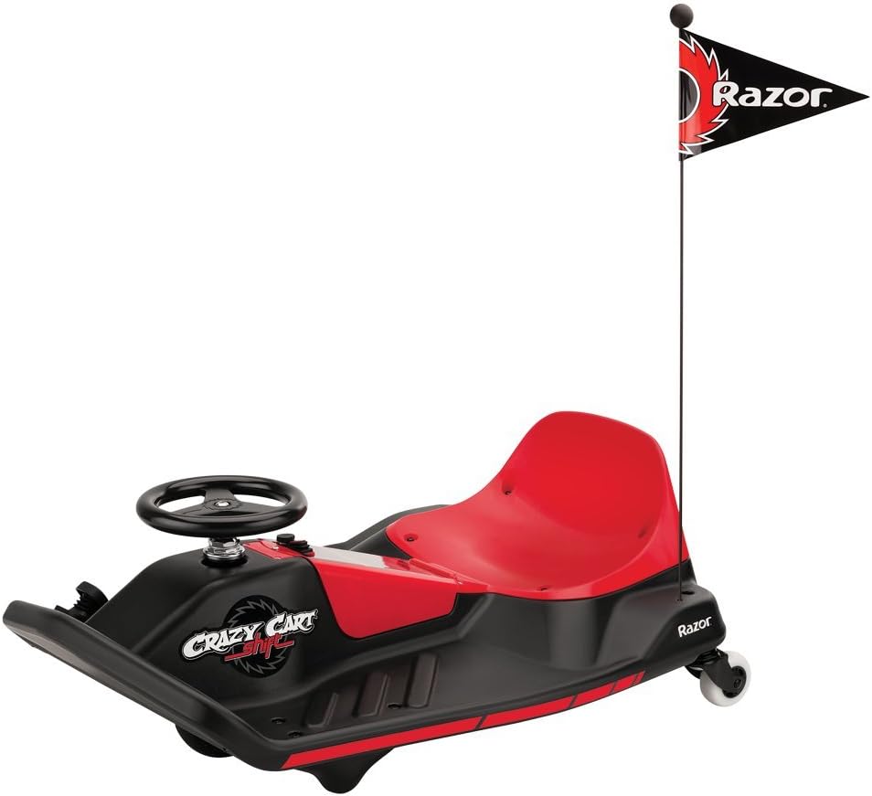 Razor Crazy Cart Shift Black/Red 13Km/h