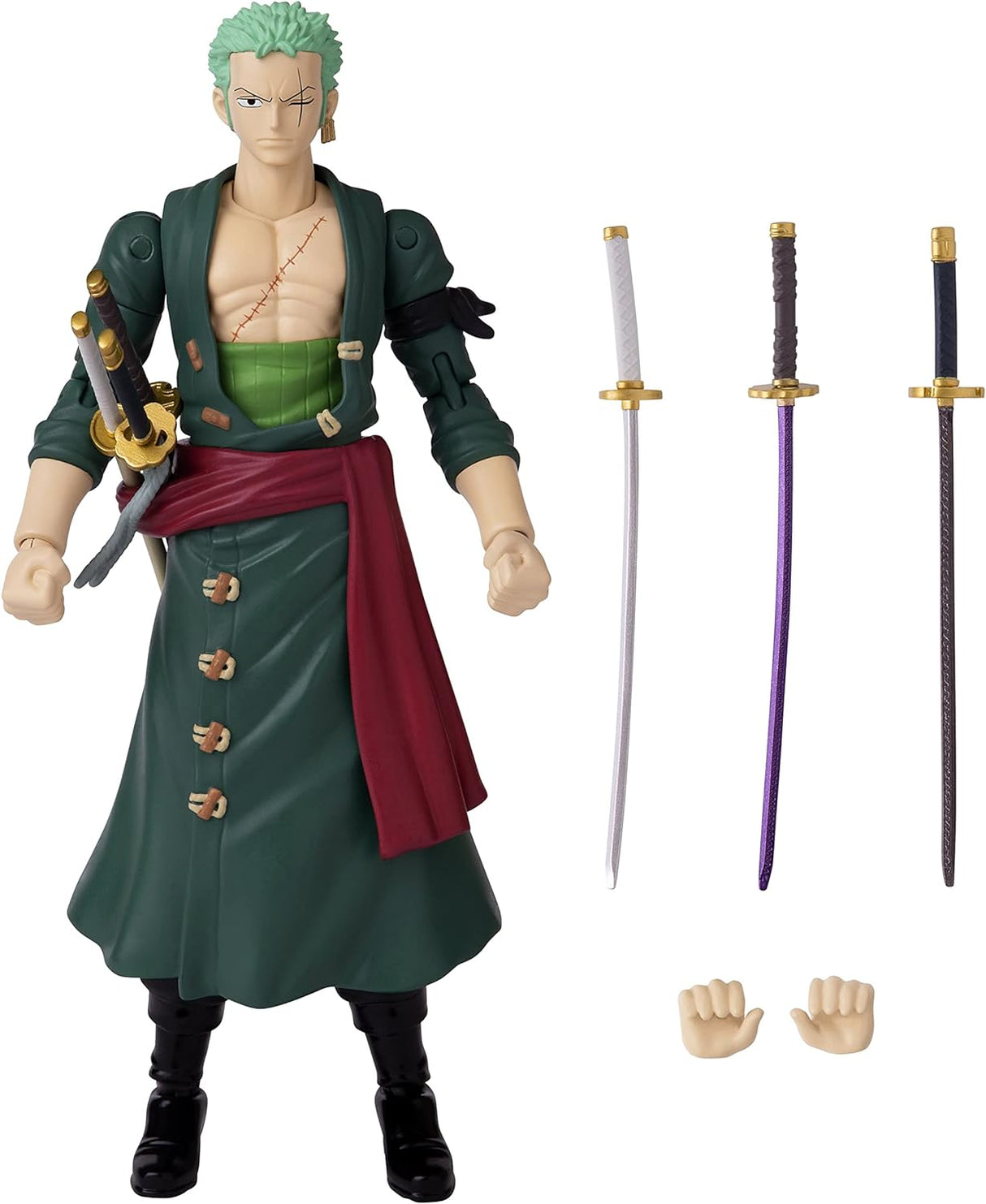 Anime Heroes One Piece Roronoa Zoro 7"