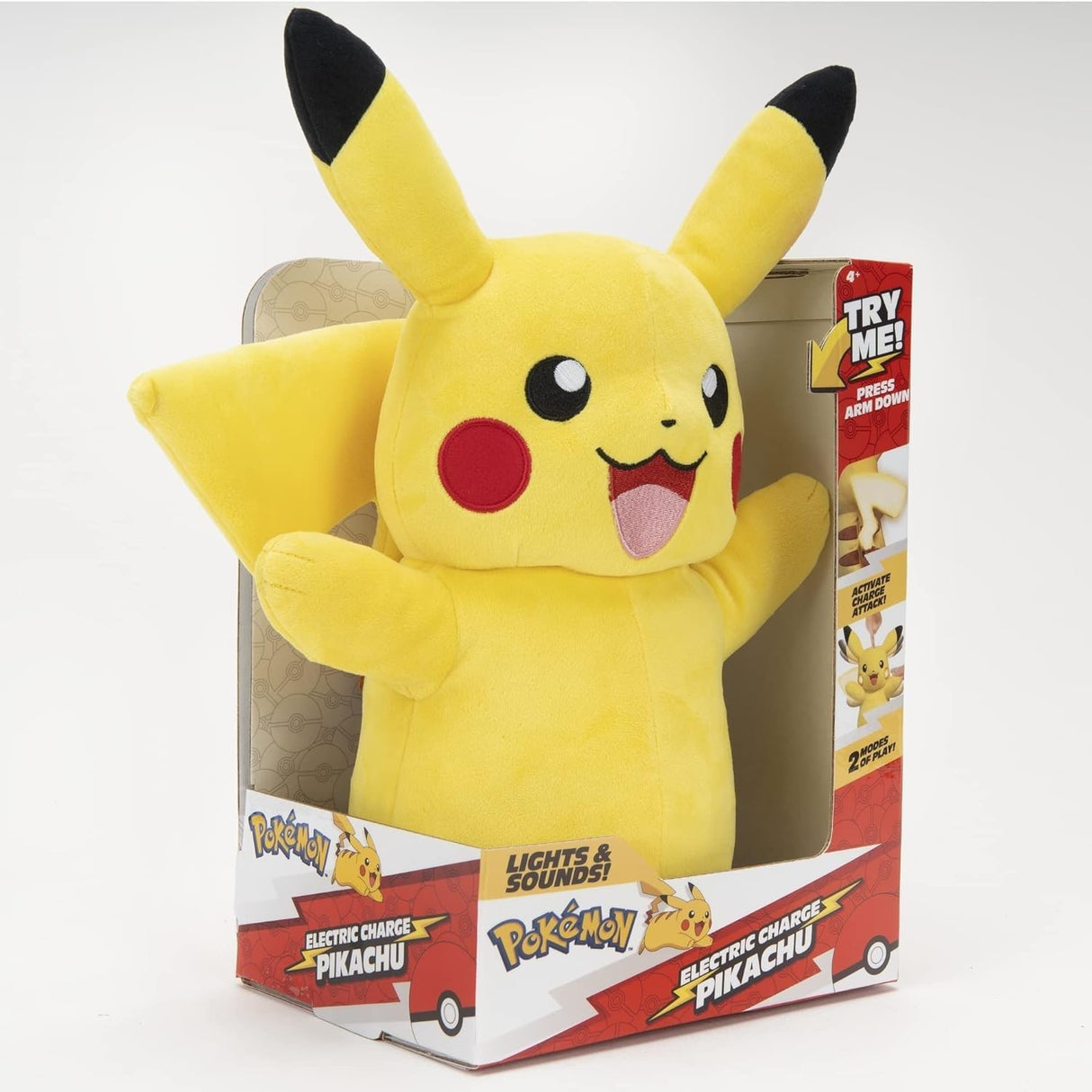 POKEMON FEATURE DLX PLUSH PIKACHU 11IN