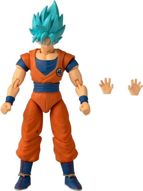 Dragon Ball Stars Super Saiyan Goku 2 Blue 6.5"