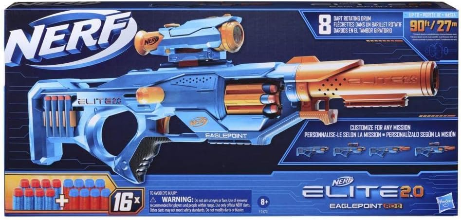 NERF ELITE 2.0 EAGLEPOINT RD8