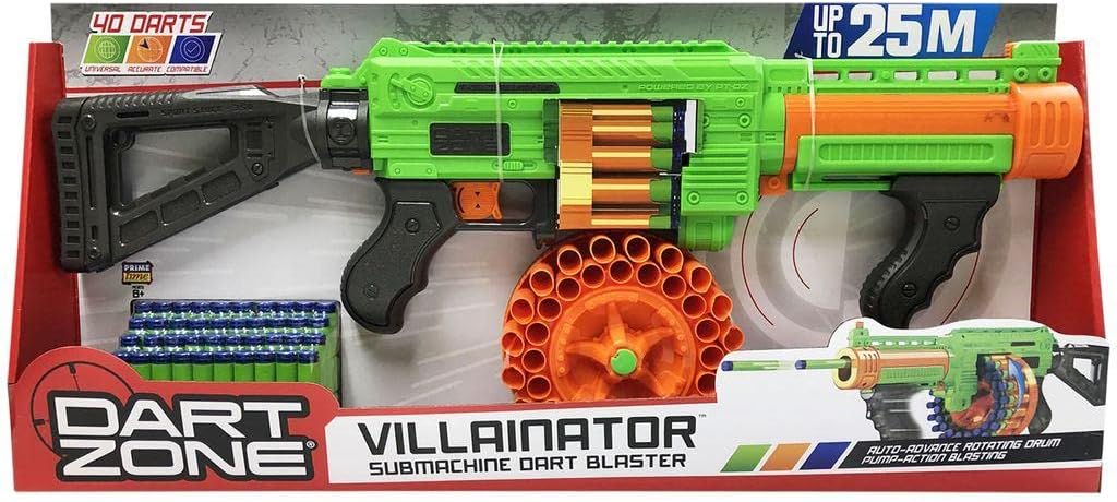 Dart Zone Villainator Submachine D/B