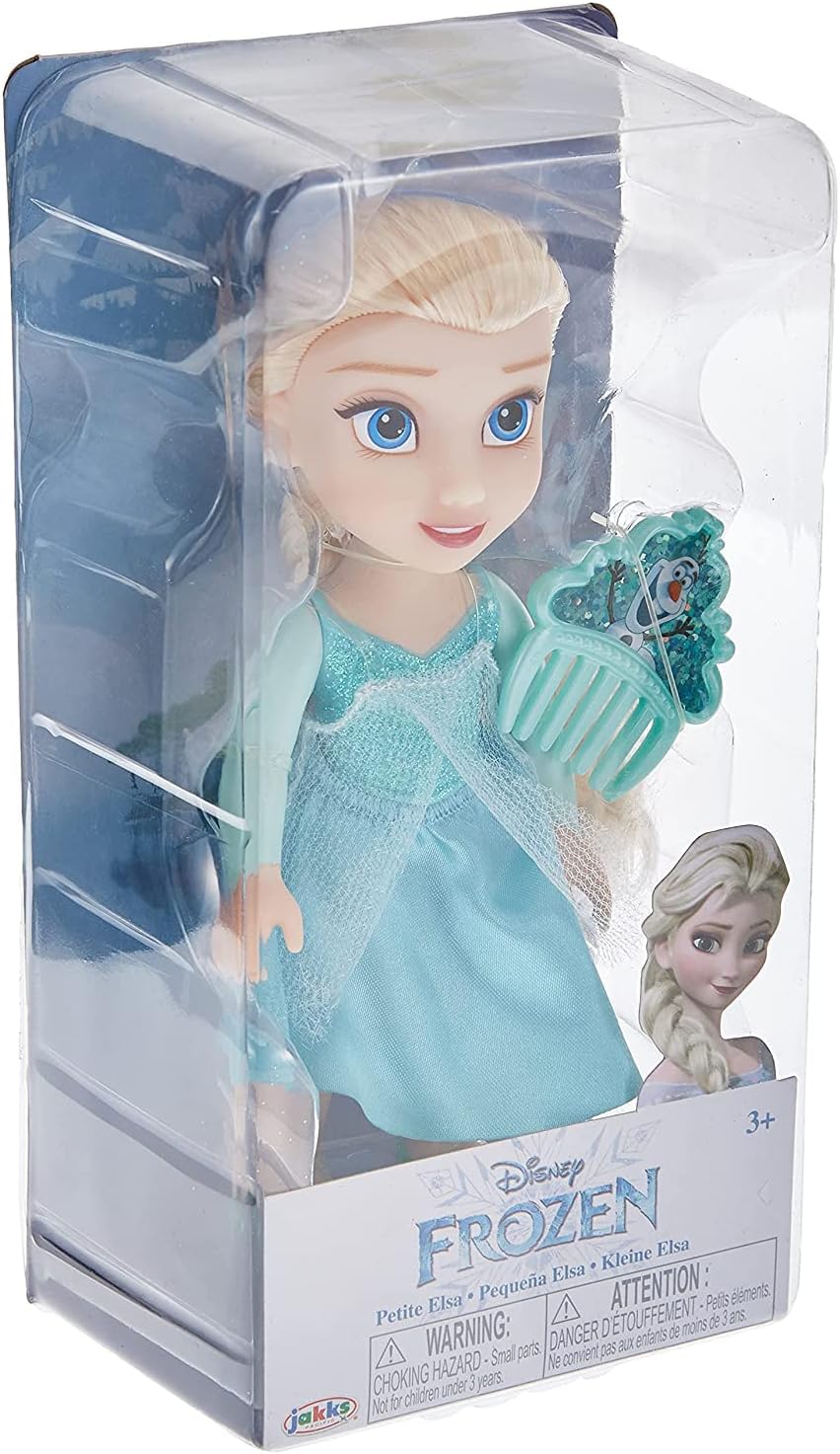 Frozen Petite Elsa W/ Comb 6"