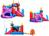 Castle Bouncer with Double Slide