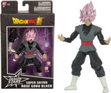 BANDAI Dragon Ball Super Dragon Star Figurine - 17 cm Super Saiyan Rose Goku Black 6.5"