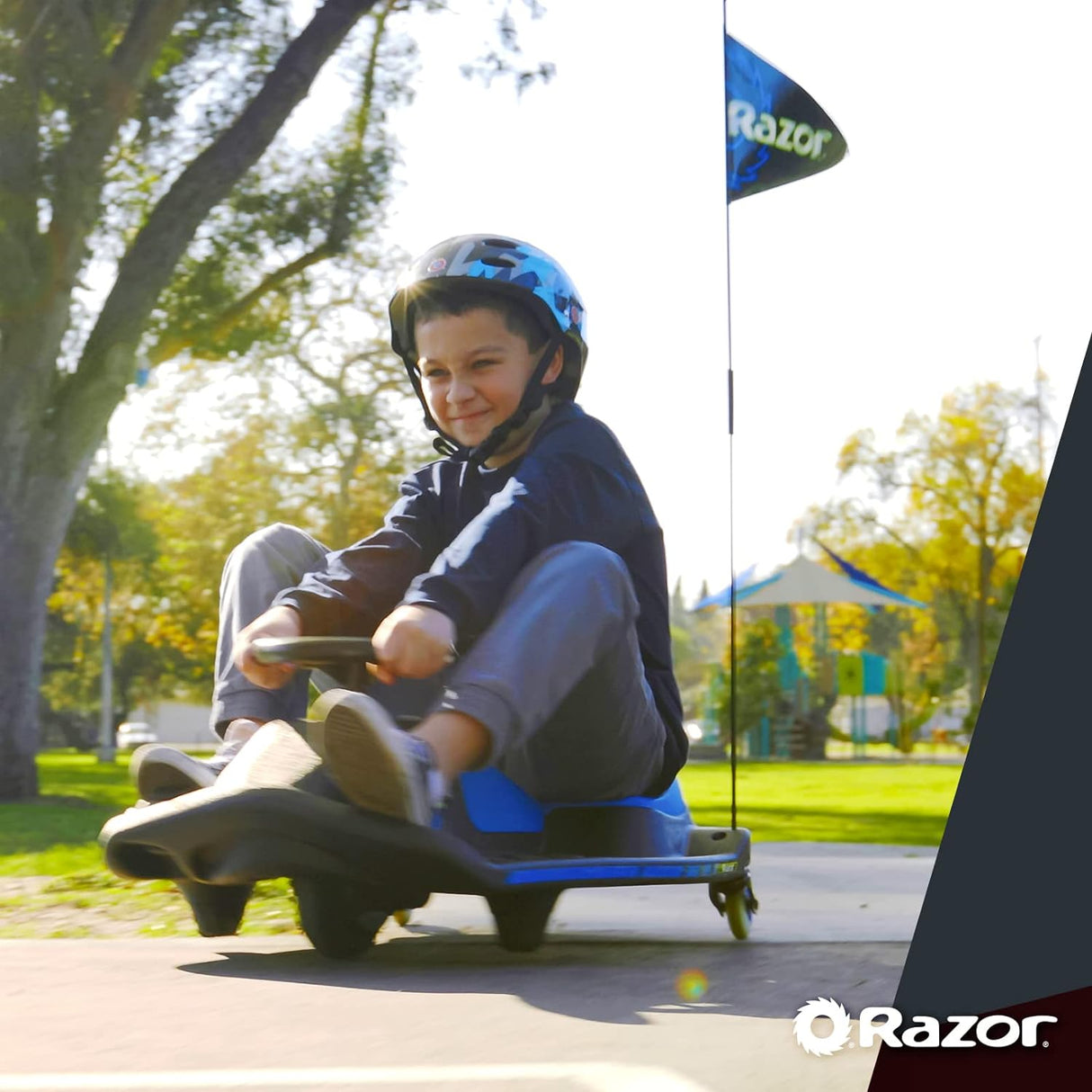 Razor Crazy Cart Shift Blue 13Km/H Ages 6+