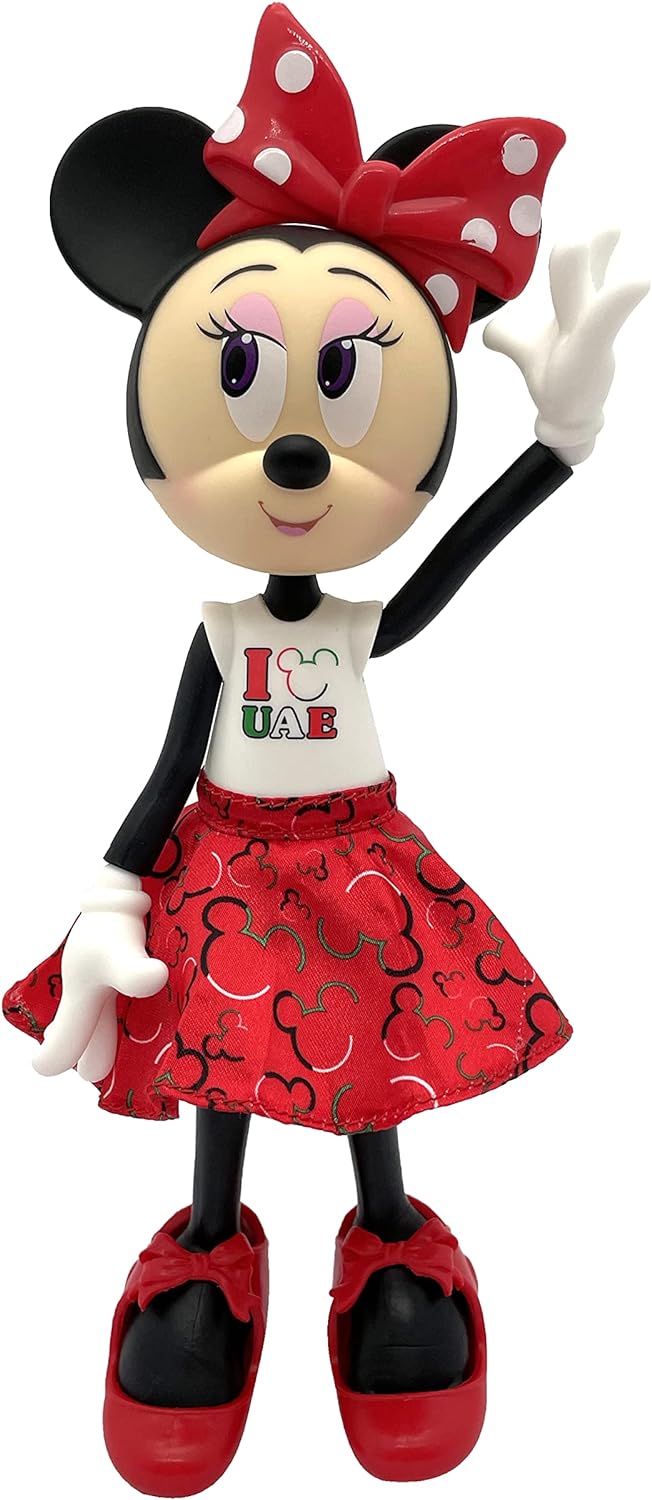 Minnie Mouse Doll I Love Uae 10"