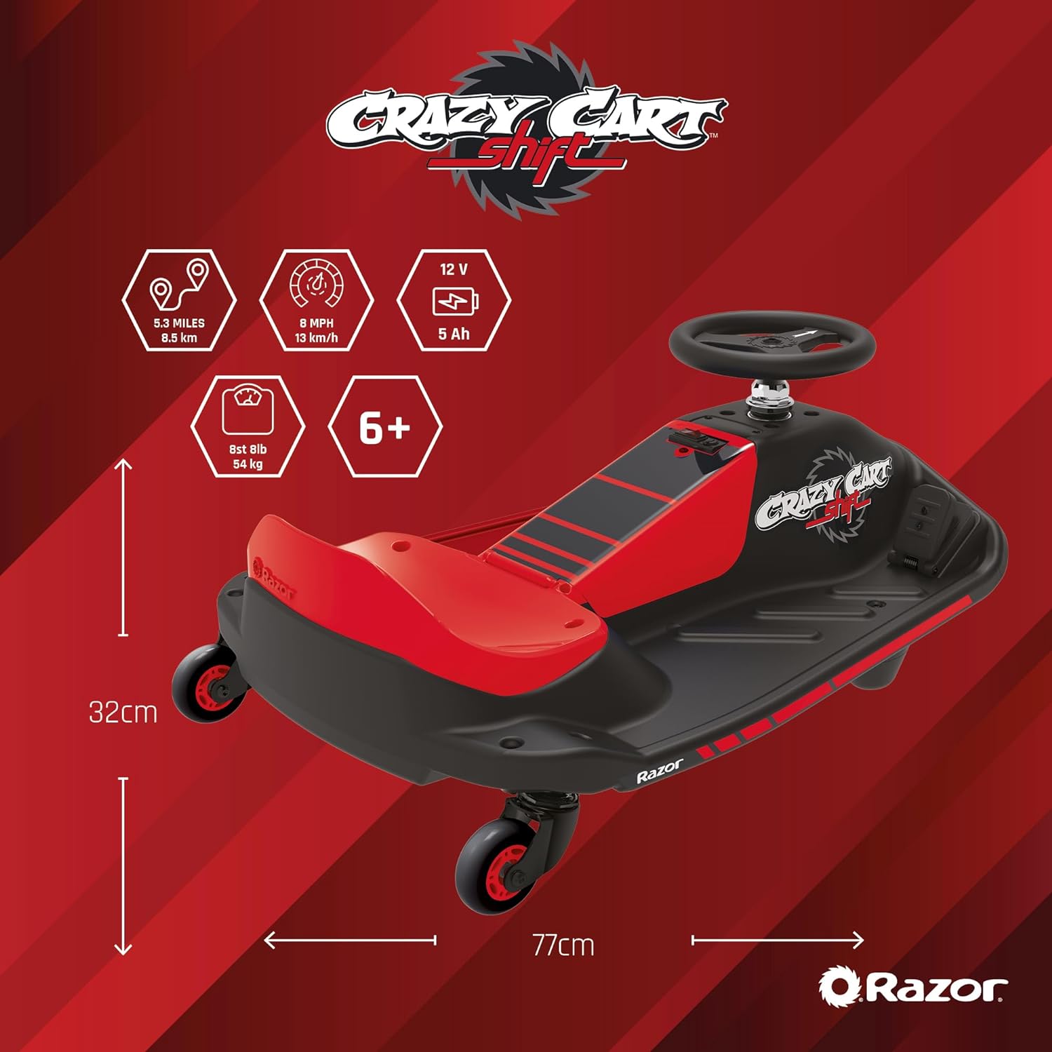 Razor Crazy Cart Shift review