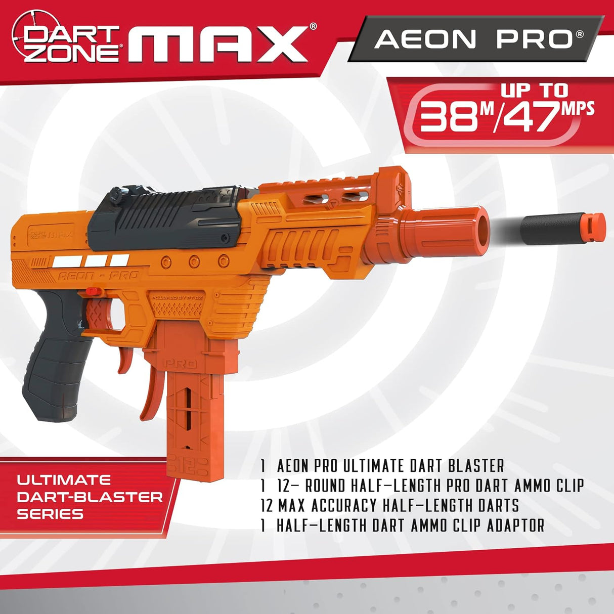 Dart Zone Max Max Tactical Strike Aeon Ultimate Blaster Series