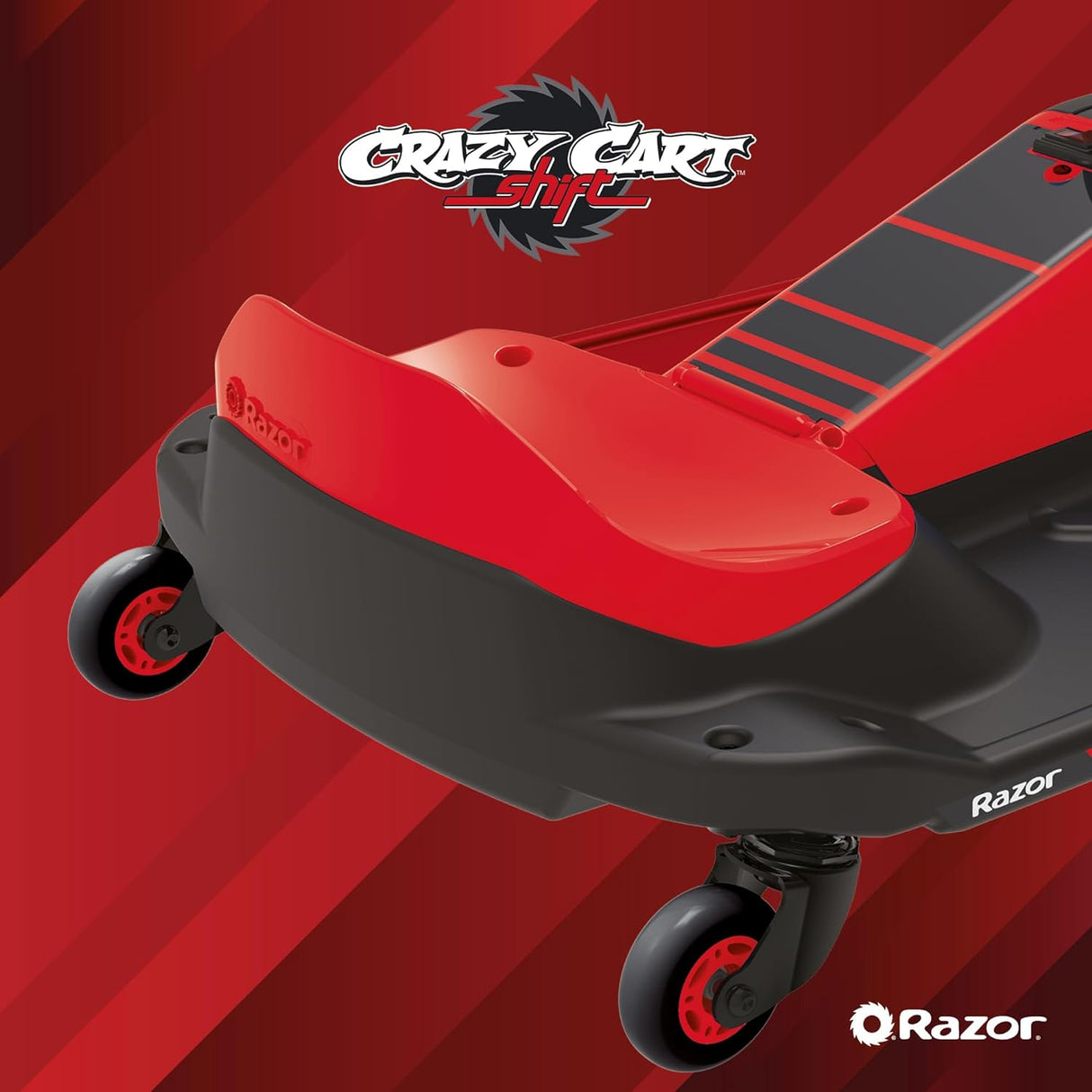 Razor Crazy Cart Shift Black/Red 13Km/h