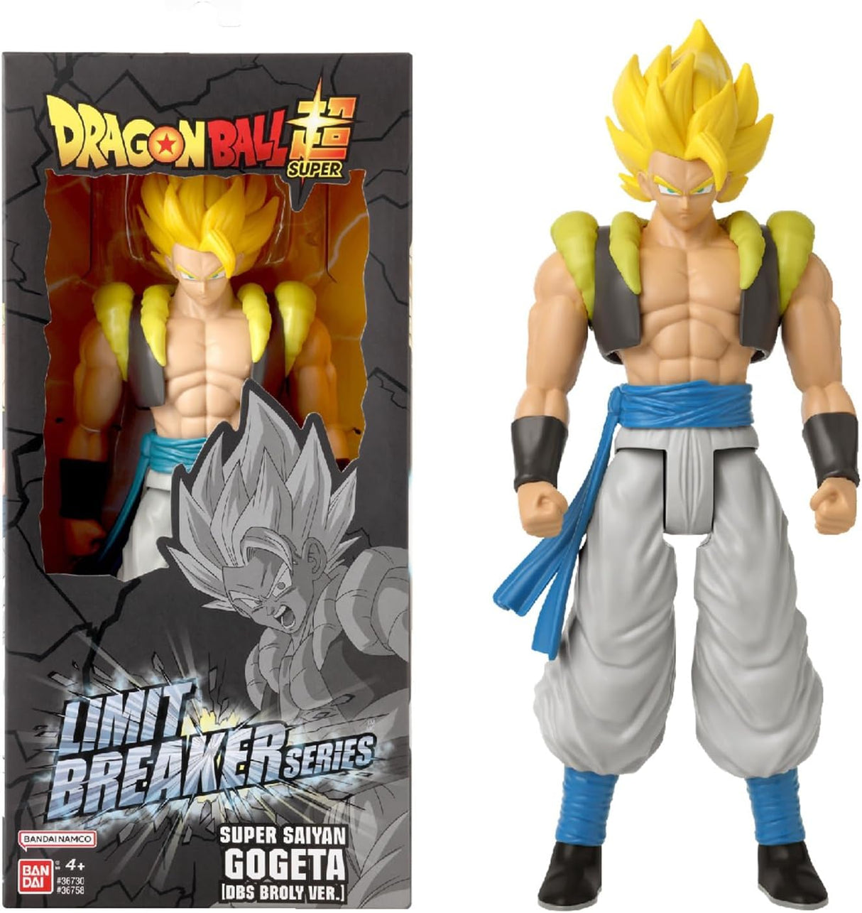 BANDAI Dragonball Limit Breaker Series Super Saiyan Gogeta