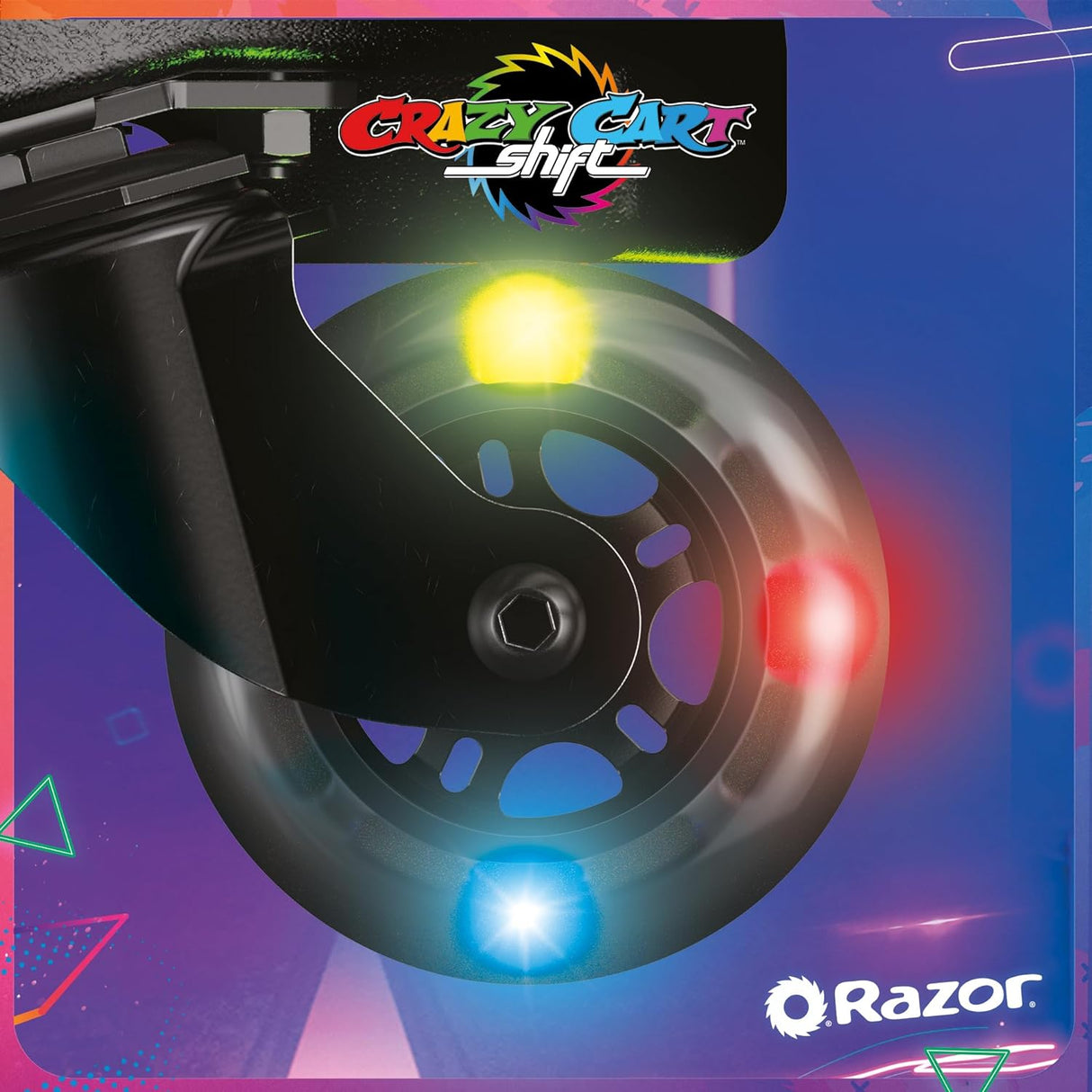 Razor Crazy Cart Shift - Lightshow 13KMH