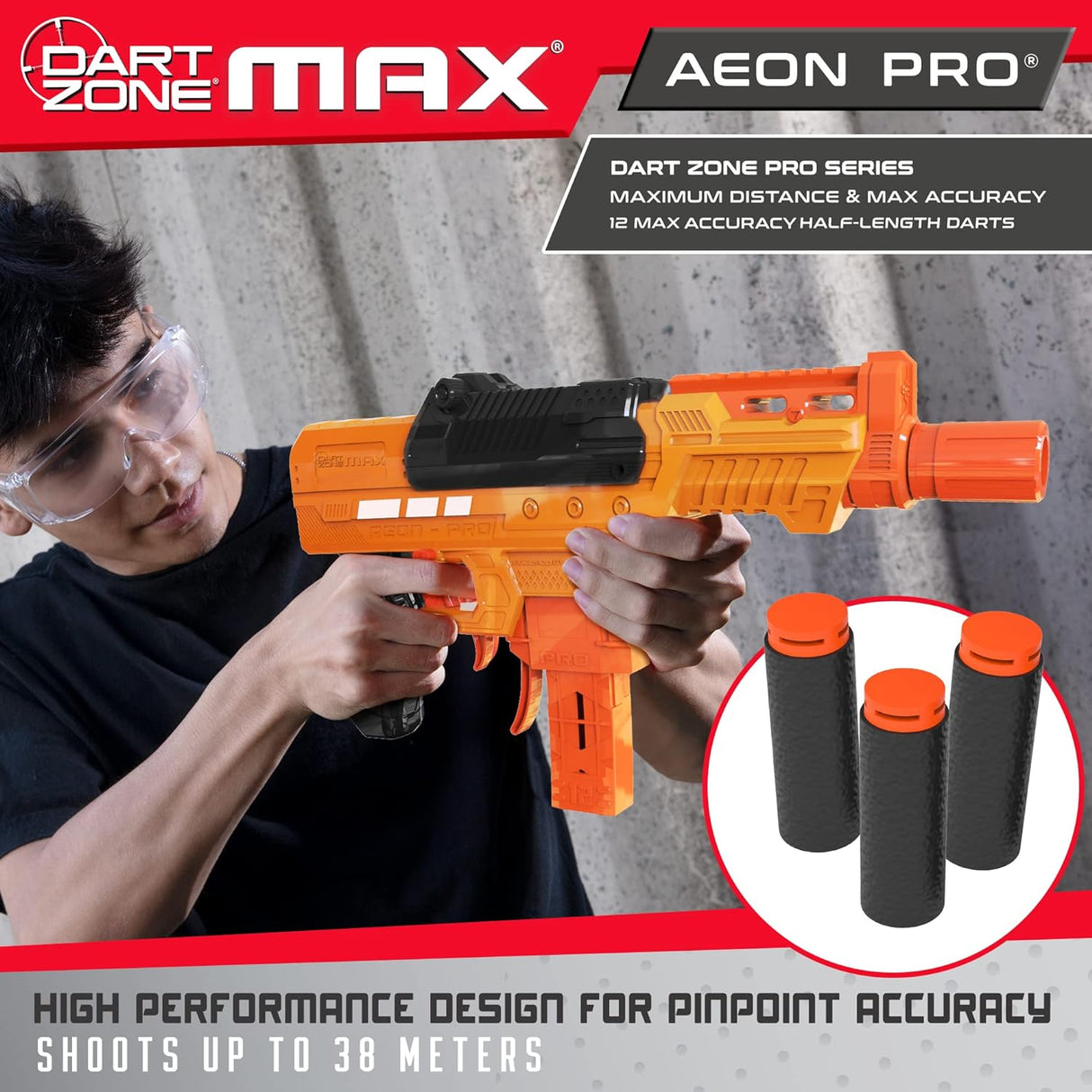 Dart Zone Max Max Tactical Strike Aeon Ultimate Blaster Series