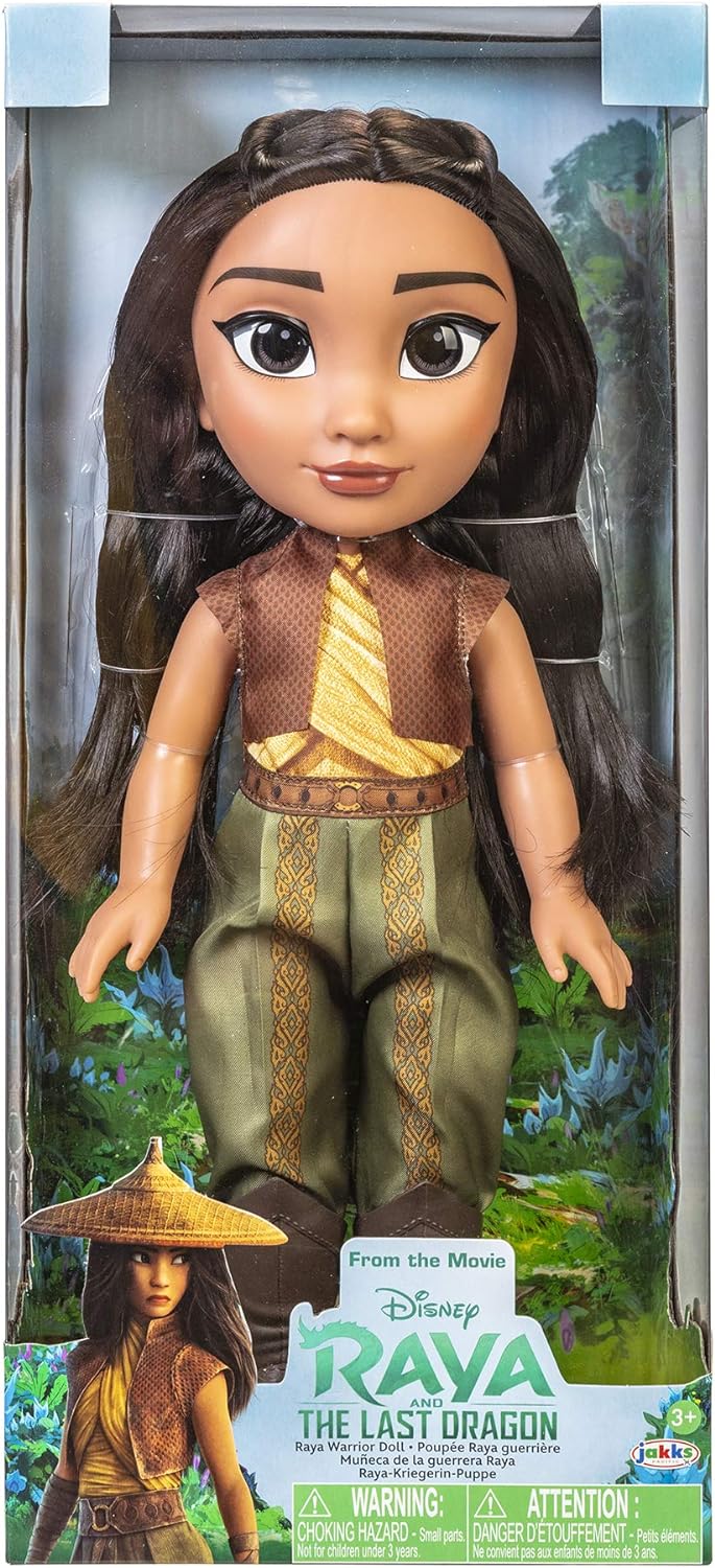 Raya Toddler Doll Large 15" Glass Eyes