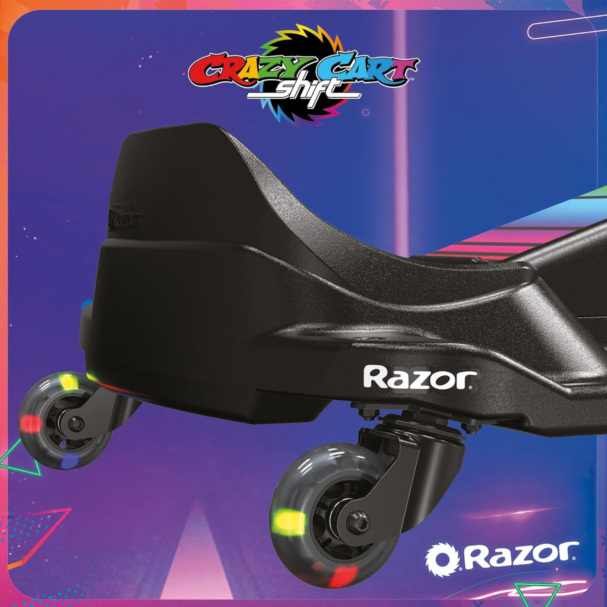 Razor Crazy Cart Shift - Lightshow 13KMH