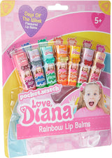 Love Diana Rainbow Lip Balms Beauty Set