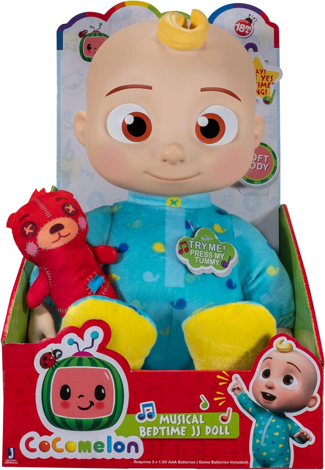 CoComelon Musical Bedtime JJ Doll