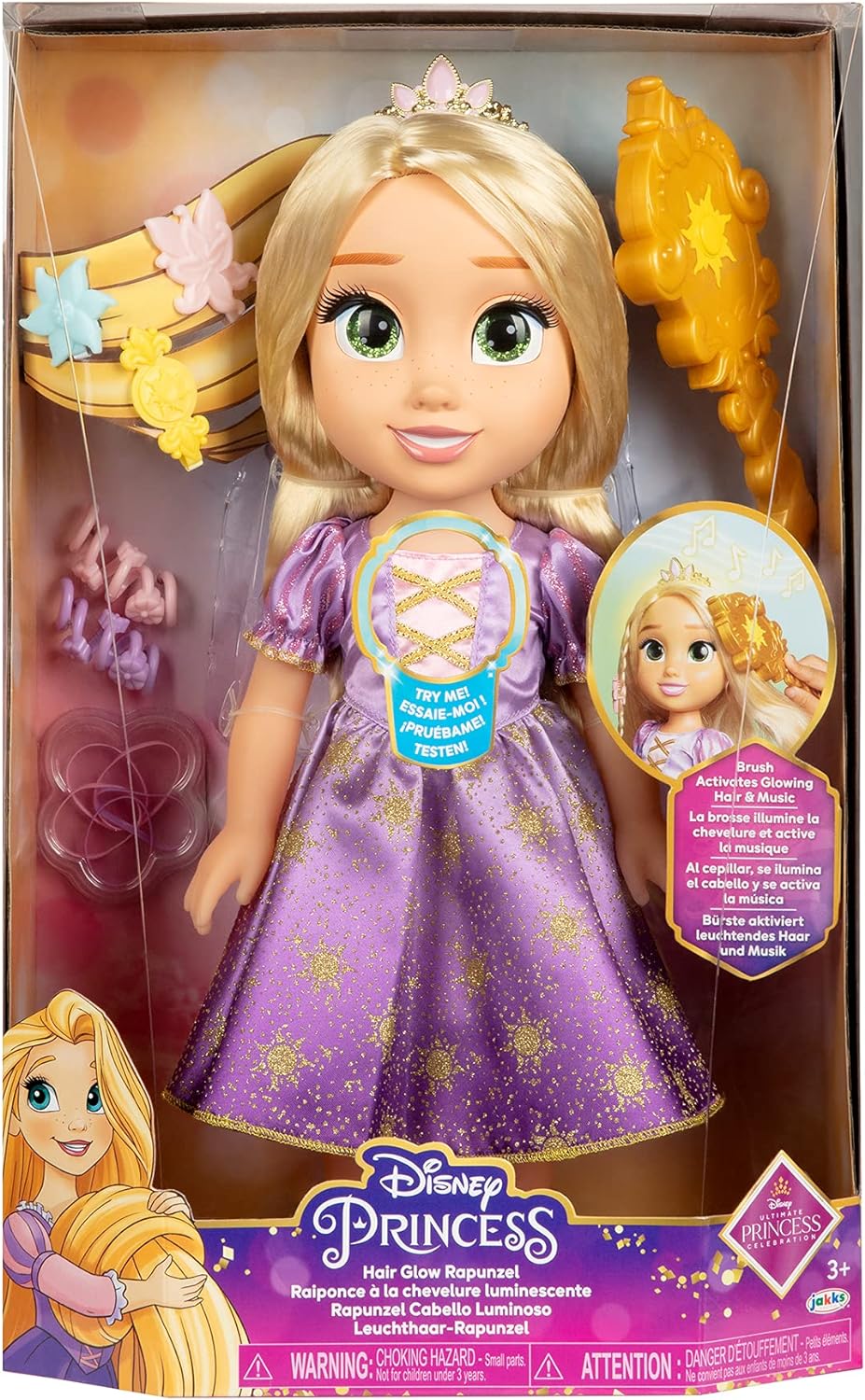 Disney Princess Rapunzel Doll Hair Play