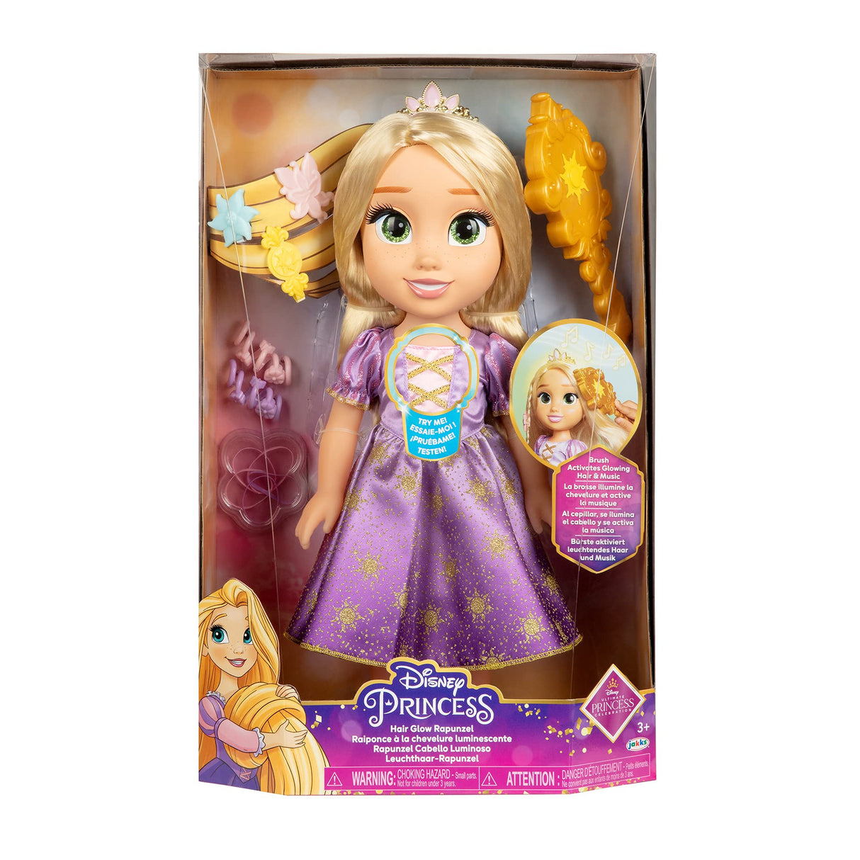Disney Princess Rapunzel Doll Hair Play