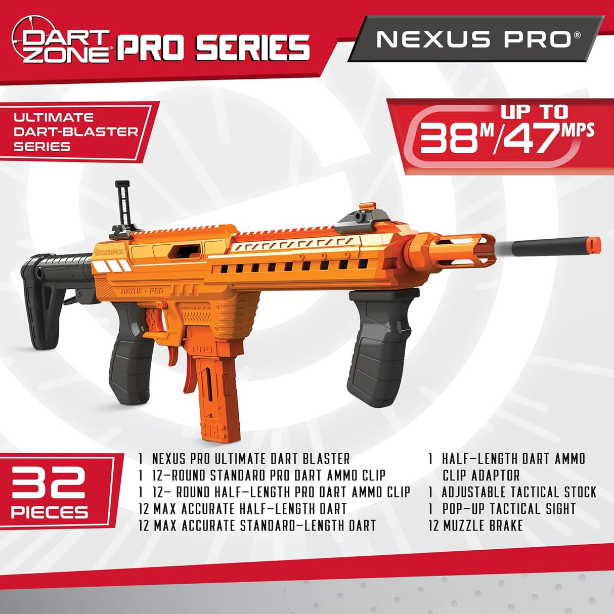 Dart Zone Max Nexus Ultimate Blaster Pro Series