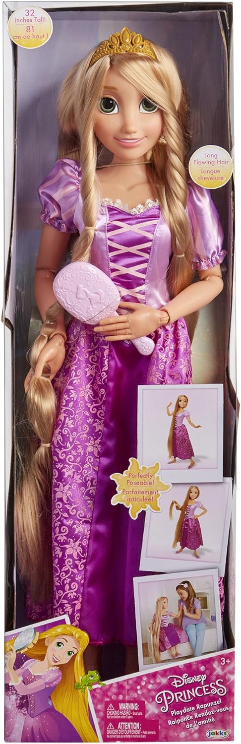 Disney Princess Rapunzel Doll Playdate 32"