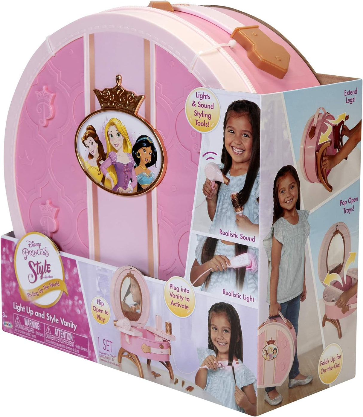 Disney Princess Style Travel Vanity Set