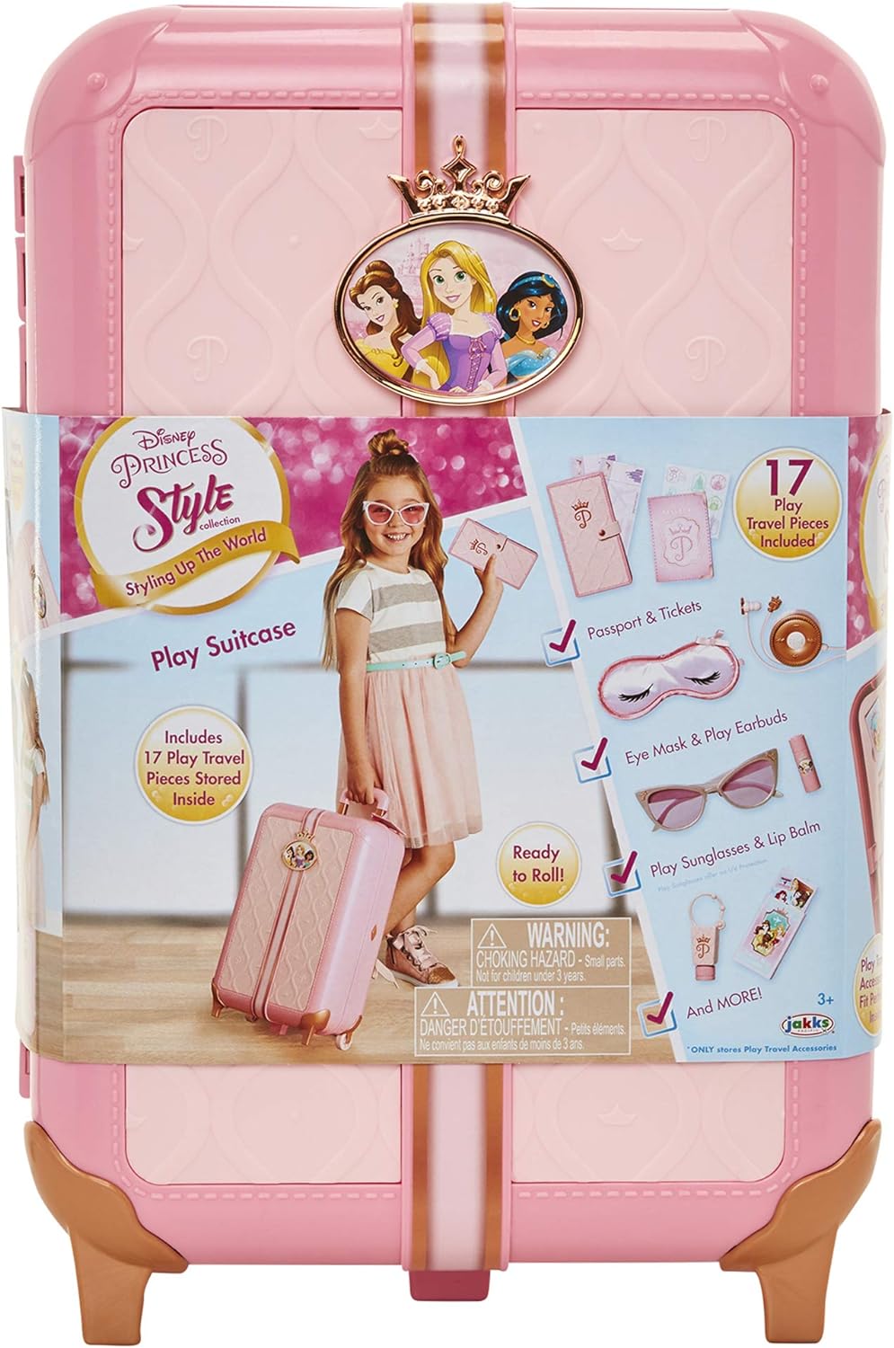 Disney Princess Style Suitcase Travel Set