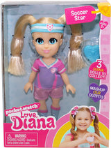 Love Diana Doll Soccer Star 6in