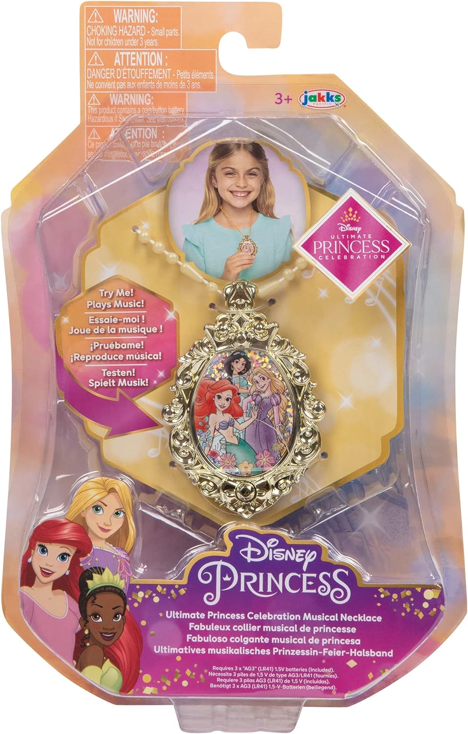 Disney Princess Ult. Celeb. Musical Necklace