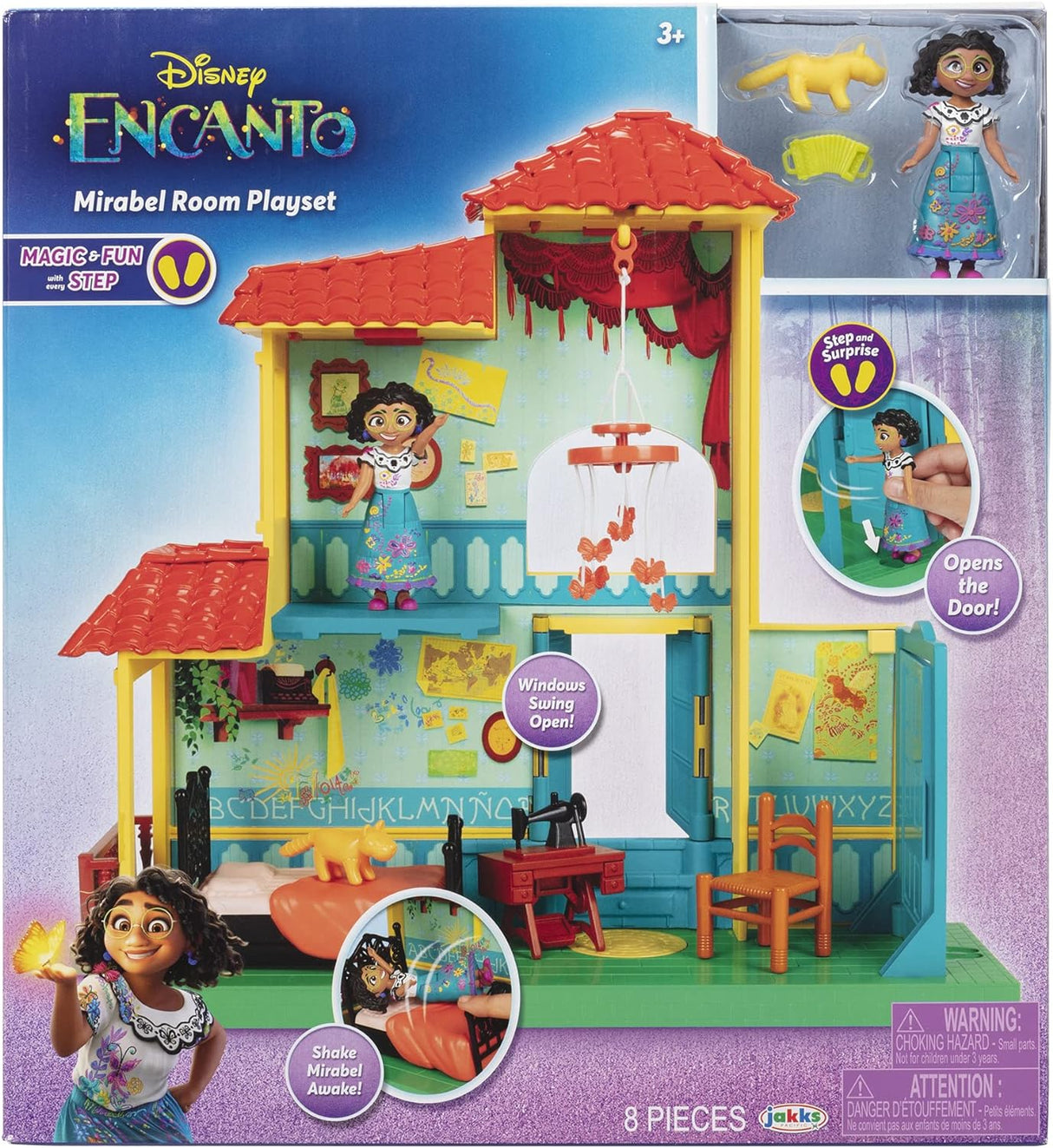 Encanto Doll 3" Mirabel Set+Room Acc.