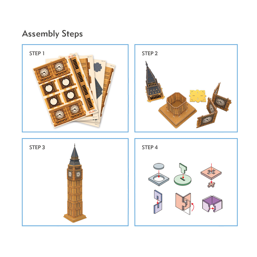 Big Ben 3D Puzzle - Khaleeji Toys