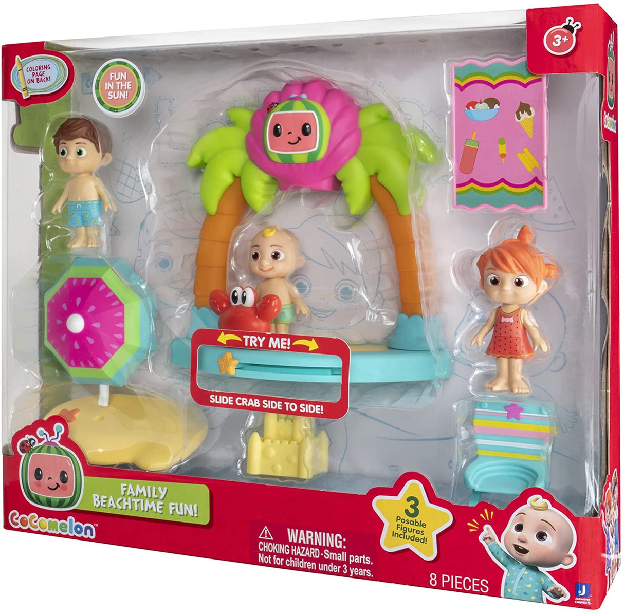 Cocomelon Beachtime Playtime Set - Khaleeji Toys