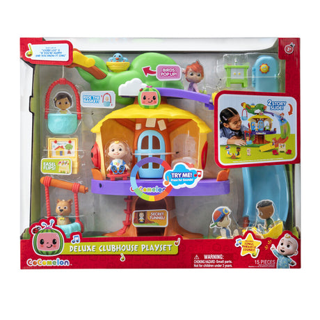 Cocomelon Deluxe Clubhouse Playset - Khaleeji Toys