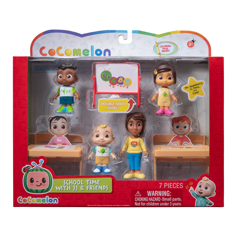 Cocomelon Schooltime JJ & Friends Multi Pack - Khaleeji Toys