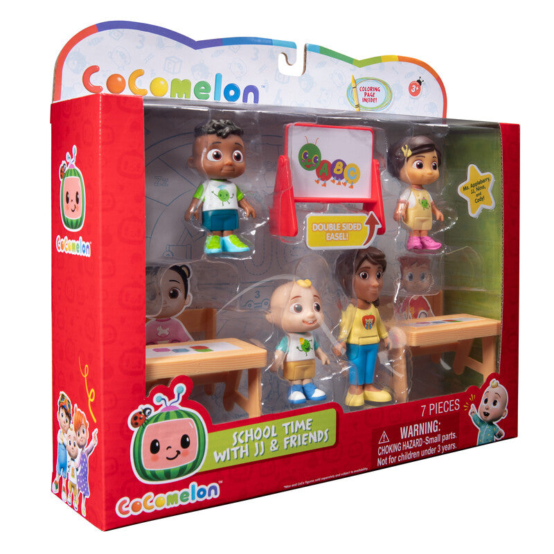 Cocomelon Schooltime JJ & Friends Multi Pack - Khaleeji Toys