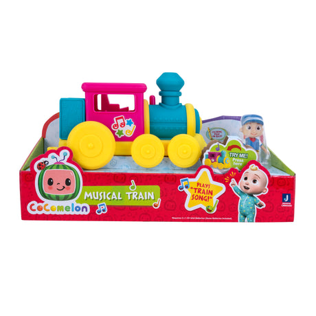 Cocomelon Musical Train Vehicle - Khaleeji Toys