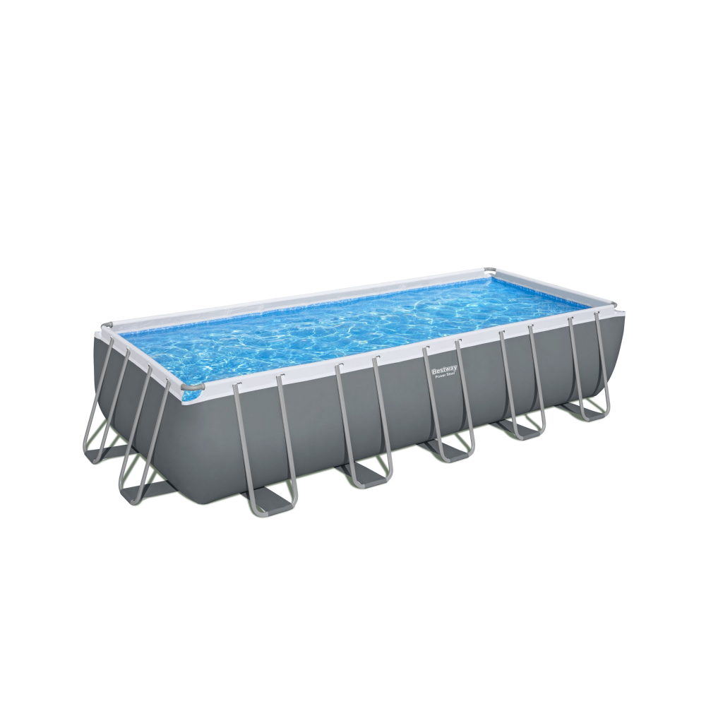 Bestway Power Steel Above Ground Pool Set 549x274x132cm - Khaleeji Toys