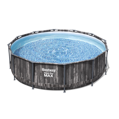 Bestway Steel Pro Max Pool Set - Black 366x100cm - Khaleeji Toys