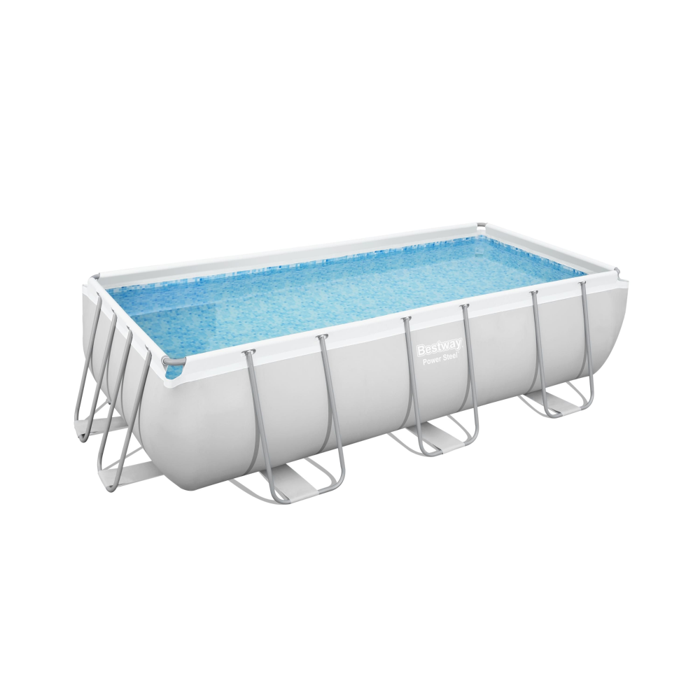 Bestway Power Steel Pool Set SF 404x201x100cm - Khaleeji Toys