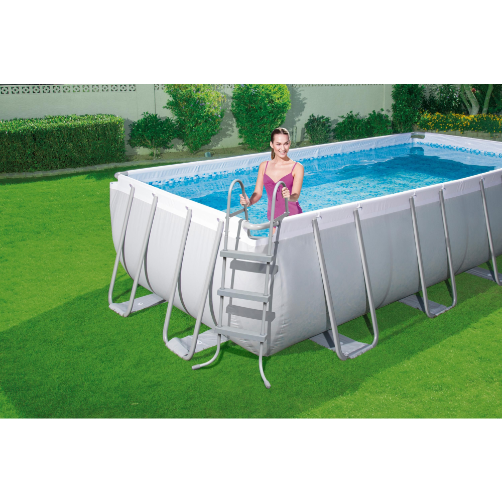 Bestway Power Steel Pool Set SF 404x201x100cm - Khaleeji Toys