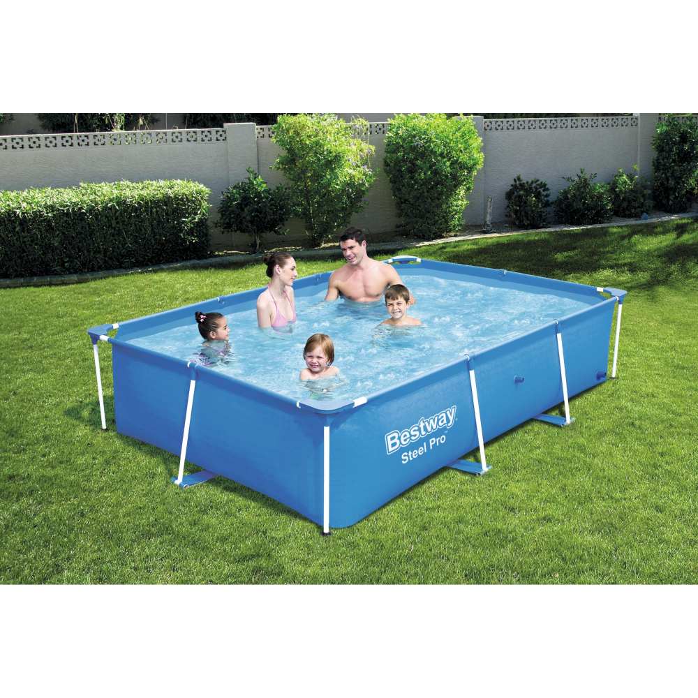 Bestway Steel Pro Pool Set 259x170x61cm - Khaleeji Toys