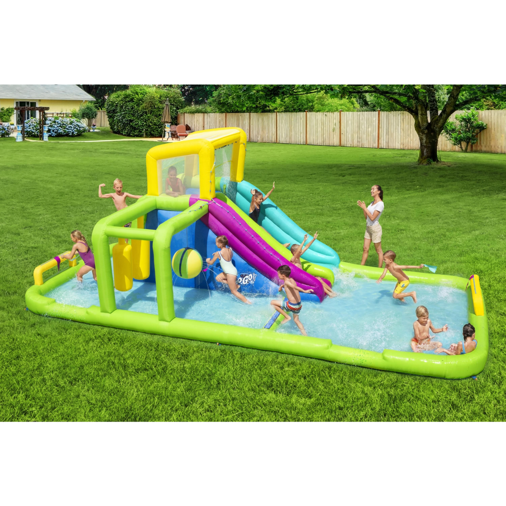 Bestway H2GO Waterpark Splash Course 710x310x265cm - Khaleeji Toys