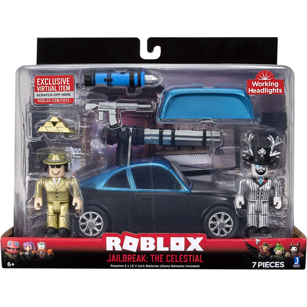 Roblox Action Collection - Jailbreak: The Celestial Deluxe Vehicle [Includes Exclusive Virtual Item] - Khaleeji Toys