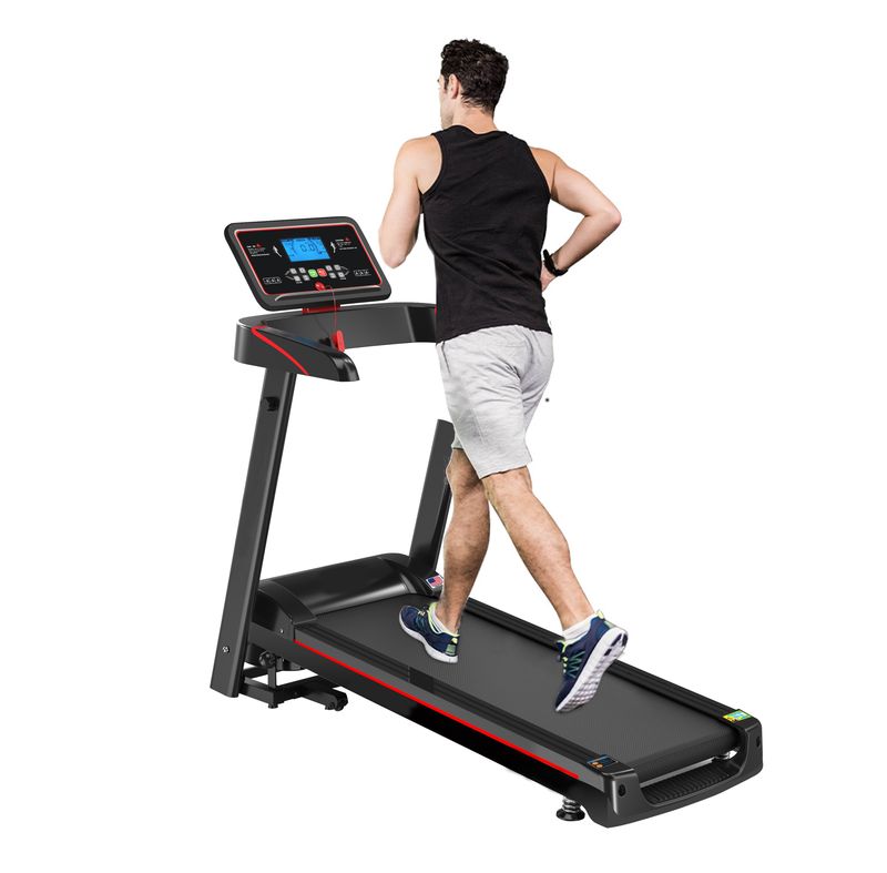 Treadmill, 2 HP Motor, 110kg Capacity, 1-14KM/H Speed, 5" LCD Display