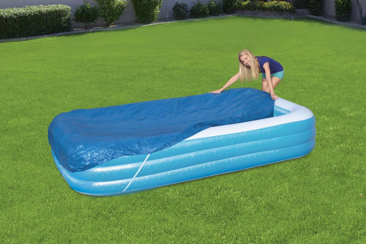 Bestway Flowclear Pool Cover 305x183cm - Khaleeji Toys