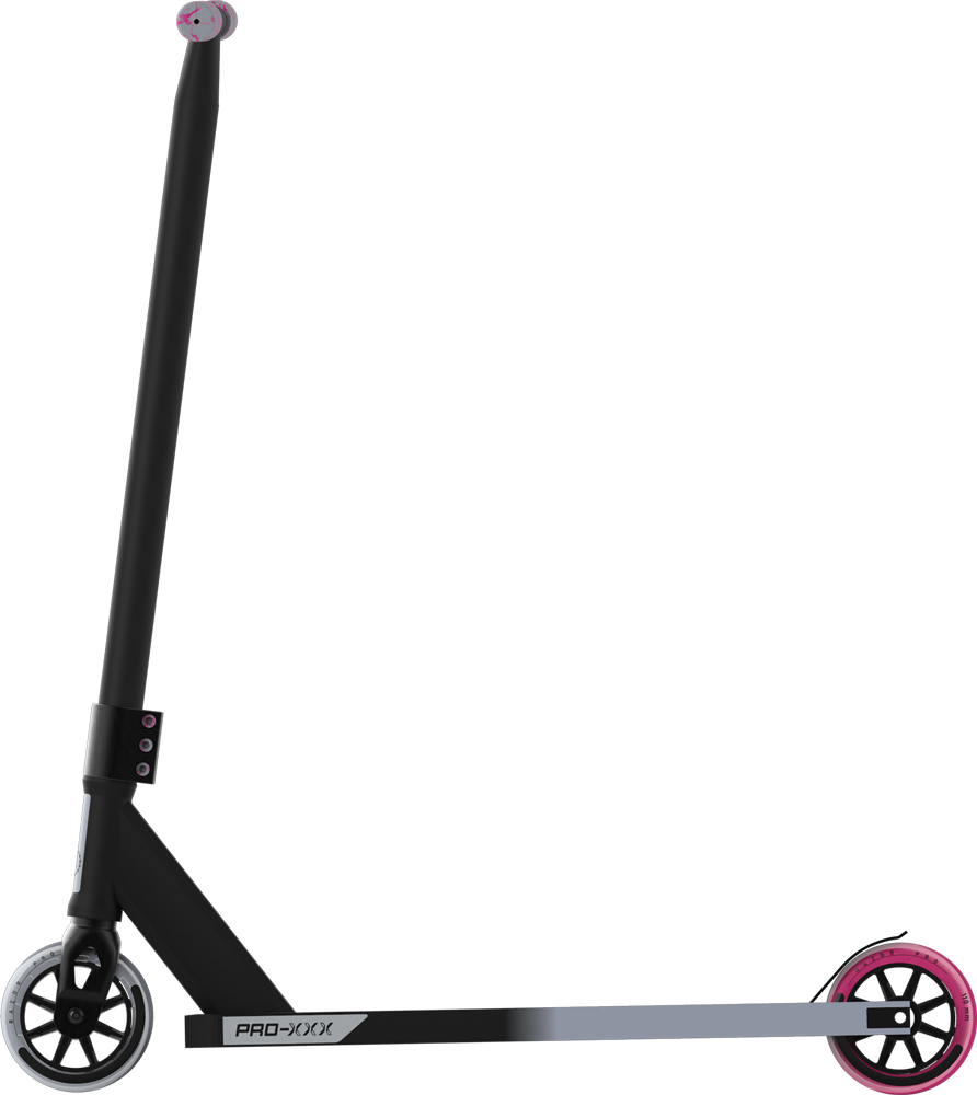 Razor Stunt Scooter Pro XXX - Black/Grey/Pink - Khaleeji Toys